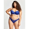 Giyim Garland Big Size Plunge Bra, Saks Mavi Konforlu Ve Şık Sütyen