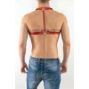 Giyim Göğüs Üzeri Deri Erkek  Harness Modelleri - Brfm16