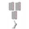 Giyim Gri Kadın Görünmez Çorap 15 Çift