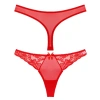 Giyim  Kırmızı Dantelli Fantezi G String Külot