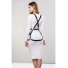Giyim Seksi Deri Elbise Üzeri Deri Harness - Brf1390