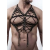 Giyim Seksi Erkek  İç Giyim Lastik Harness - Brfm70