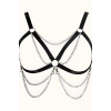 Giyim Seksi Lastik Göğüs Harness - Brf799