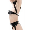 Giyim Şık Deri Seksi Harness Takım -  Brf1373