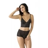 Giyim Siyah Bralet Dantelli Sütyen Takım 2 Li - 6510