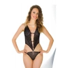 Giyim Siyah Dantelli Bodysuit - 920