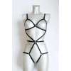 Giyim Vücudu Seksi Gösteren Lastik Harness - Brf371