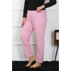 Kadın Büyük Beden Pembe Tek Alt Pijama