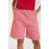 Kadın Kırmızı Kurdele Detaylı Çizgili Şortlu Pijama Takımı
