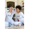 Polar Kadın Pijama Takımı Ekru