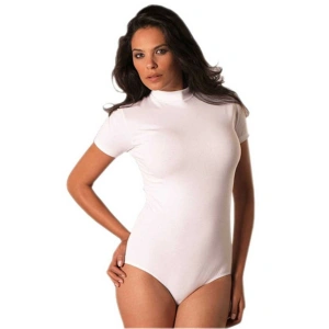 Balıkçı Yaka Kısa Kollu Body 4056