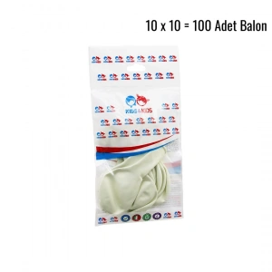 Beyaz 100pcs Balon G-90a