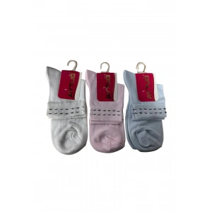 Giyim Aytuğ Taşlı Bayan Soket Çorabı 3 Adet 30319