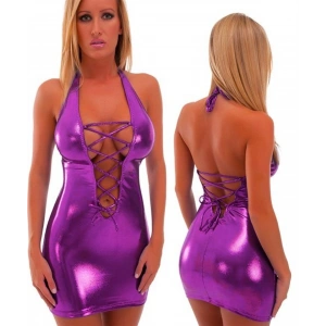 Giyim  B100711 Fantazi Lame Mini Elbise