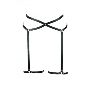 Giyim Belden Dolamalı Şık Deri Jartiyer - Brf191