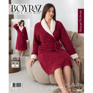 Giyim Boyraz 0042 Kadın Sharpi Welsolf Sabahlık