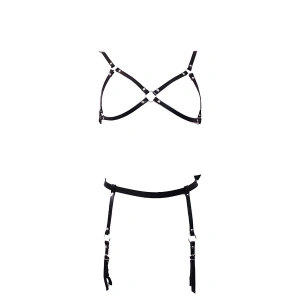 Giyim Deri Jartiyer Takım Harness - Brf228