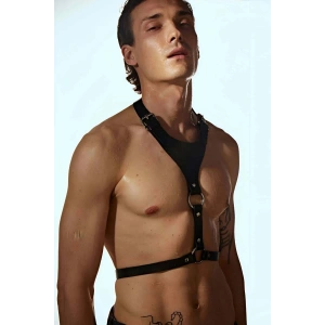 Giyim Erkek  V Göğüs Harness, Şık Gömlek Aksesuar - Brfm145