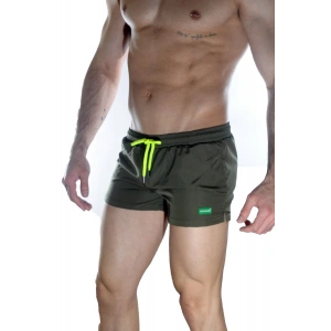 Giyim Erkek Yeşil Mini Mayo Short