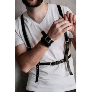 Giyim Erkrk Seksi Deri Göğüs Harness - Brfm126