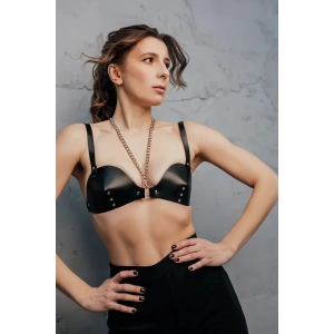 Giyim Fantazi Deri Sütyen Harness - Brf1380