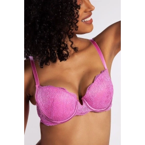 Giyim G.colors Balconette Foam Push Up Bra, Koyu Pembe Konforlu Ve Şık Sütyen