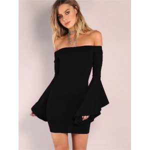 Giyim  İspanyol Kol Elbise