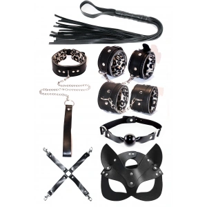 Giyim Leopar Desenli Fantezi Set