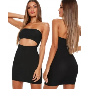 Giyim  Mini Straplez Elbise