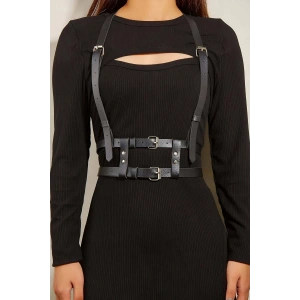 Giyim Omuzdan Askılı Delden İki Sıralı Kemer Harness - Brf941