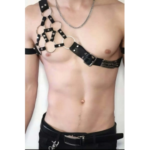 Giyim Omuzdan Tek Akılı Erkek  Harness - Brfm101