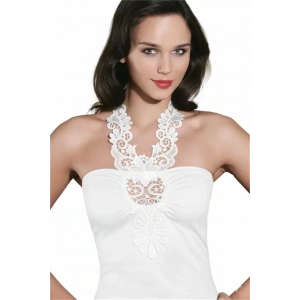 Giyim Şahinler Güpürlü Straples Atlet B378