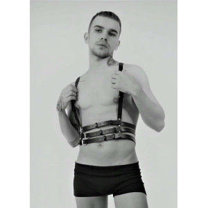 Giyim Seksi Deri Erkek  Aksesuar - Brfm107