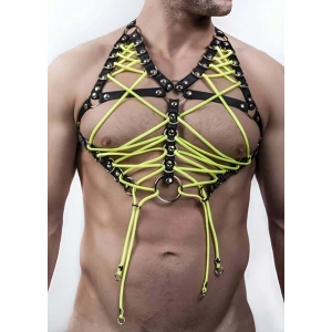 Giyim Seksi Erkek  Üst Lastik Harness - Brfm59
