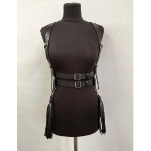 Giyim Şık Ve Tarz Püsküllü Deri Kemer - Brf1393