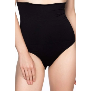 Giyim Siyah Double Yüksek Bel Çıtçıtlı  Slip Korse