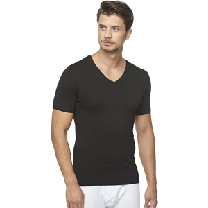 Giyim Star 206 Modal Yarım Kol V-yaka T-shirt Atlet