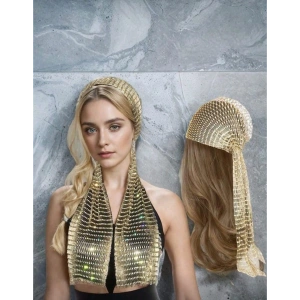 Giyim Taşlı Kafa Aksesuarı Kristal Bandana