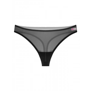 Giyim  Transparan Siyah Kadın Fantazi Külot Tanga