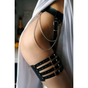 Giyim Zincirli Bacak Kemerli Harness - Brf711