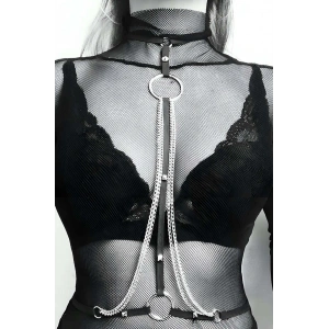 Giyim Zincirli Şık Choker - Brf426