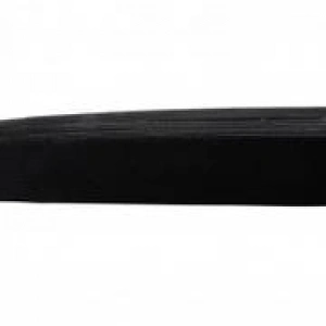 Siyah - 2.5cm Paça Lastik Geniş 10mt.