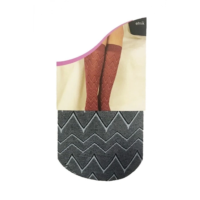 MTM Etnik Kadın Pantolon Çorabı