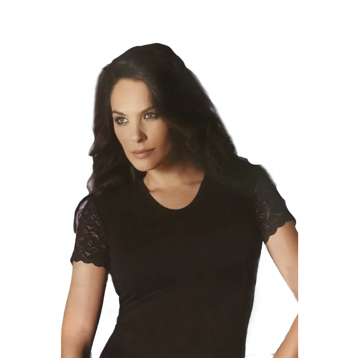  Likralı Yarım Kollu Atlet B257