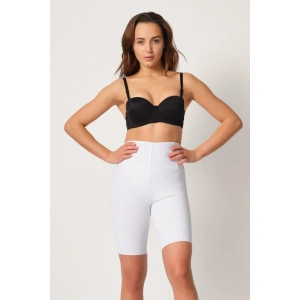 Beyaz Mı Emay 2927 Bel Dekolteli Balenli Paçalı Lazer Korse