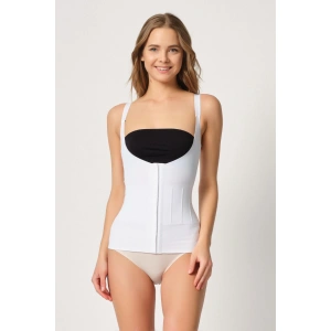 Beyaz Mı Emay 2946 Göğüs Altı Balen Destekli Atlet Korse