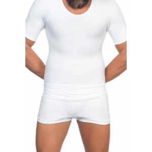 Beyaz Mı Emay E1010 Yarım Kol Erkek Korse Atlet