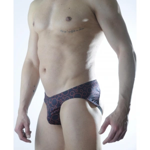 Erkek Daire Desenli Fantezi Jockstrap