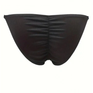 Erkek  Siyah Büzgülü Slip İç Giyim