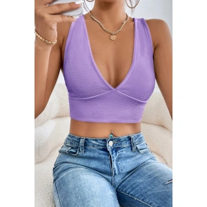 Kadın Siyah Çapraz Sırt Detaylı Şık Crop Top Büstiyer